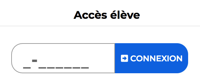 champ accès élève