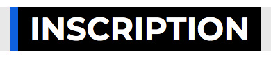 inscription new